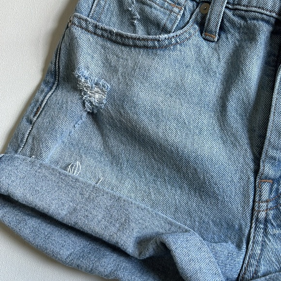 Madewell High Rise Denim Shorts Light/Med Wash - 25 - Picture 2 of 6